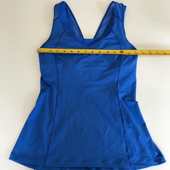 Lululemon Super Sport Tank Pipe Dream Blue Size 4 - Picture 8 of 12